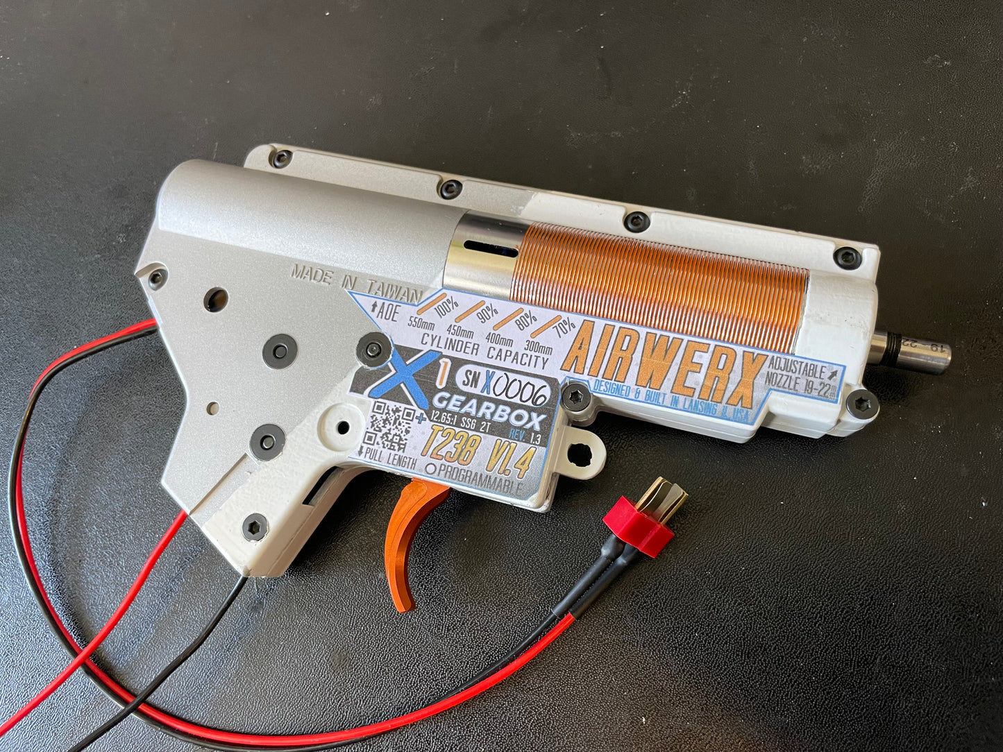 Airwerx X1 Gearbox for V2/M4 - 12:1 SSG
